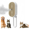 Cat Steam Brush — Water-Only Mist Groomer